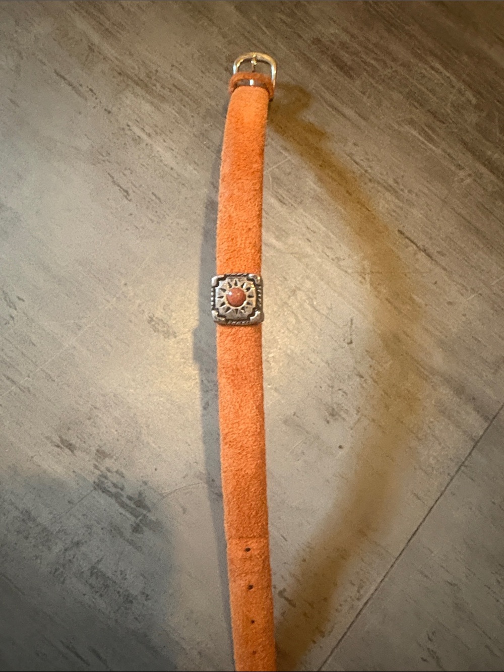 Orange bracelet